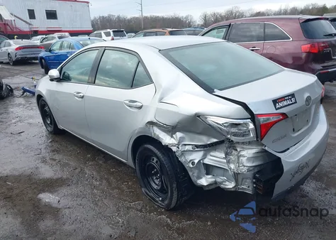 2014 Toyota Corolla Le z USA, uszkodzony, nr VIN 2T1BURHE3EC092302